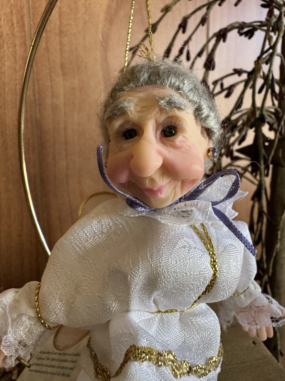 Jacqueline Kent Mini September Fairy Godmother Ornament Giftcraft 2005