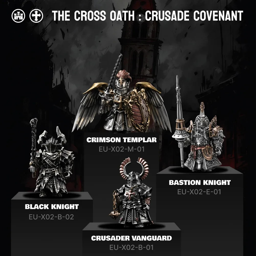 Crimson Templar Figurine, Magnetic Action Figure, Gifts for Boyfriend