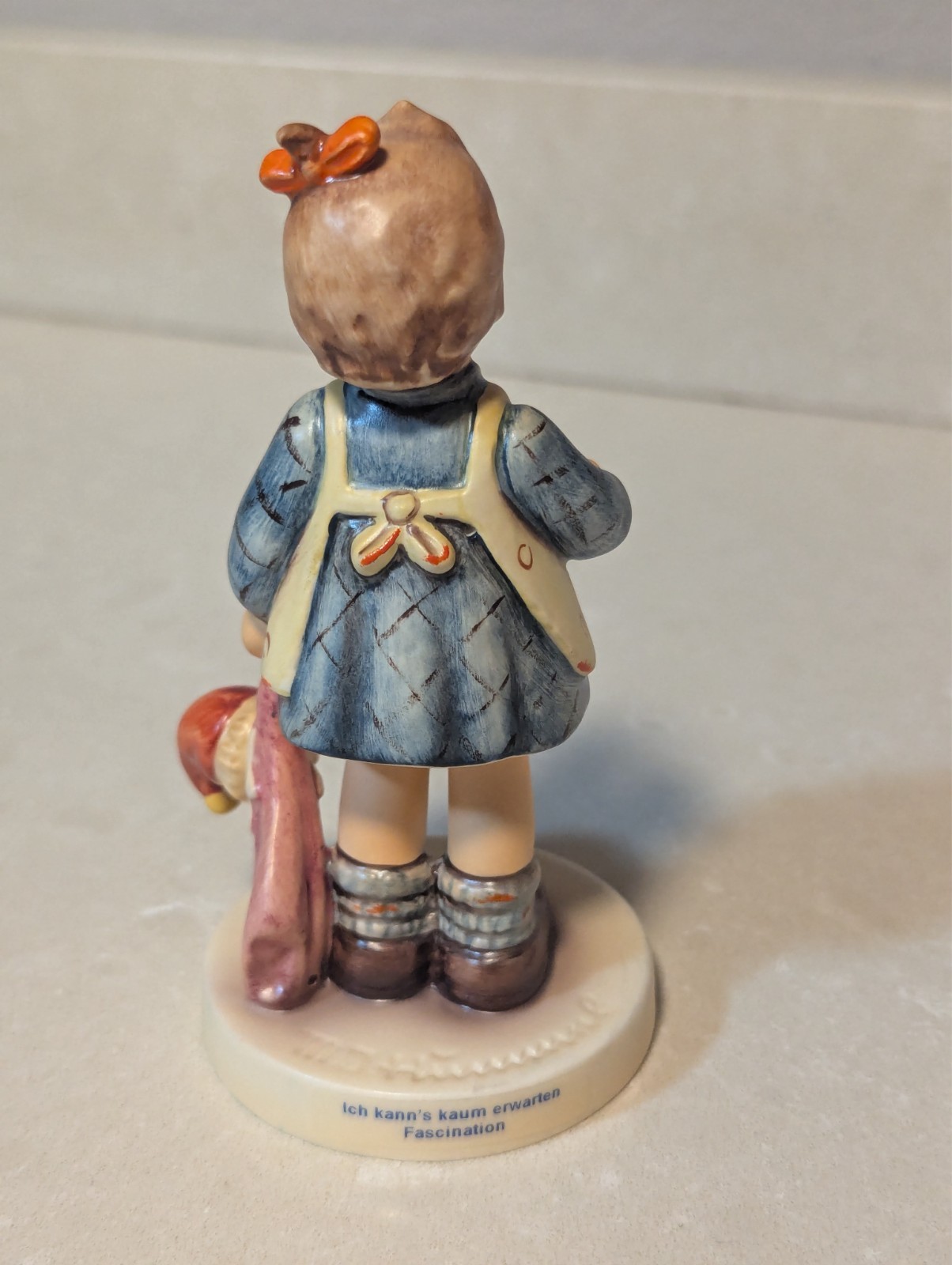 Goebel Hummel Figurine, #649/0, “Fascination” TMK7, Limited edition, 4.50″ tall
