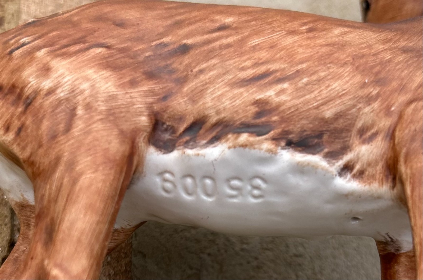 Vintage goebel deer 35009-15 W. Germany 1977 Pristine 6 X 6 Goebel Bee Mark