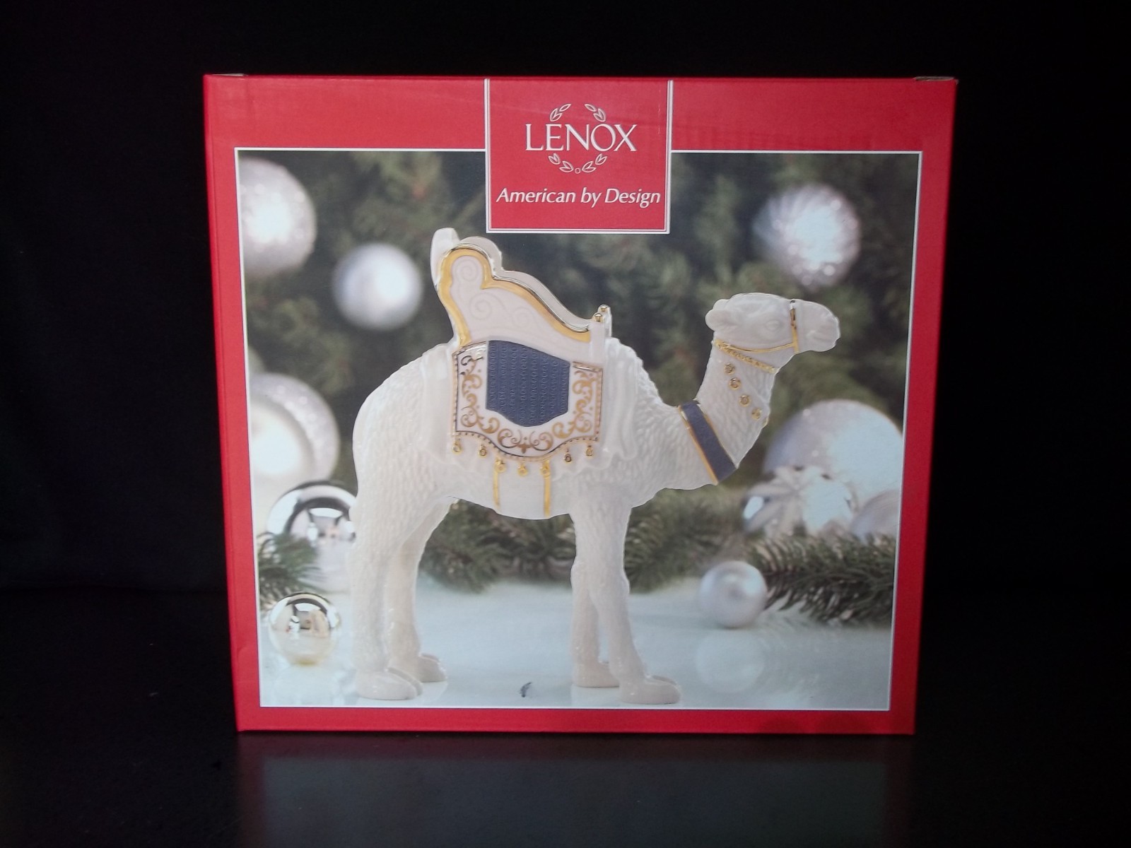 Lenox First Blessing Nativity Camel Navy Saddle New In Box 🐪