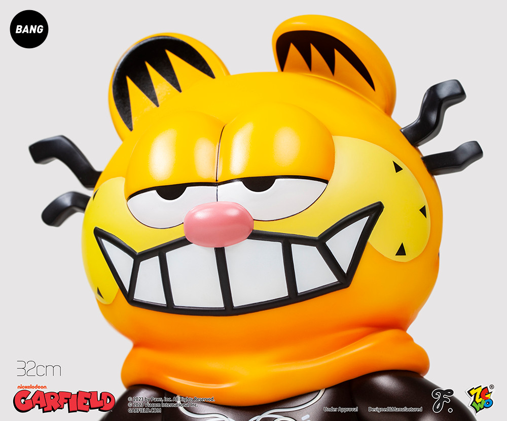 ZCWO Kung Fu Garfield Limited Ver Collectible Fashion Figure 32cm New Stock