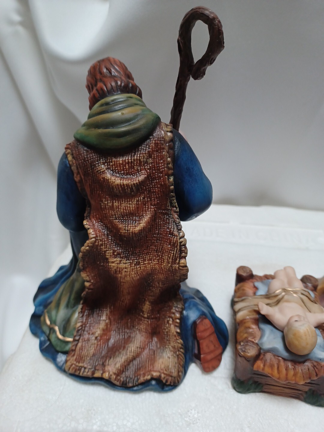 Hawthorne Village Mother Mary Father Joseph Christ Child Thomas Kinkade Nativity