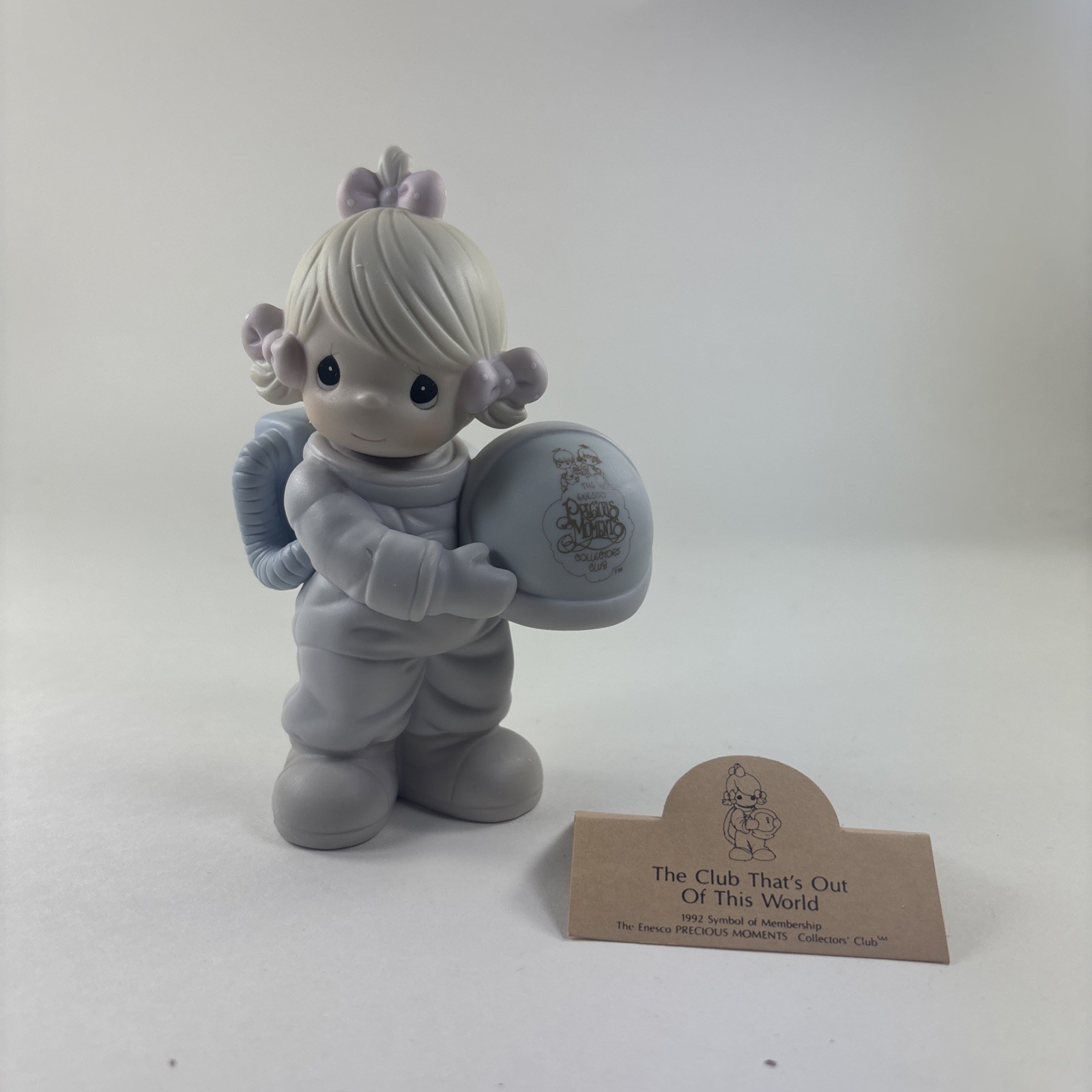 Precious Moments “The Club That’s Out Of This World”Box~Figurine~Astronaut~Space