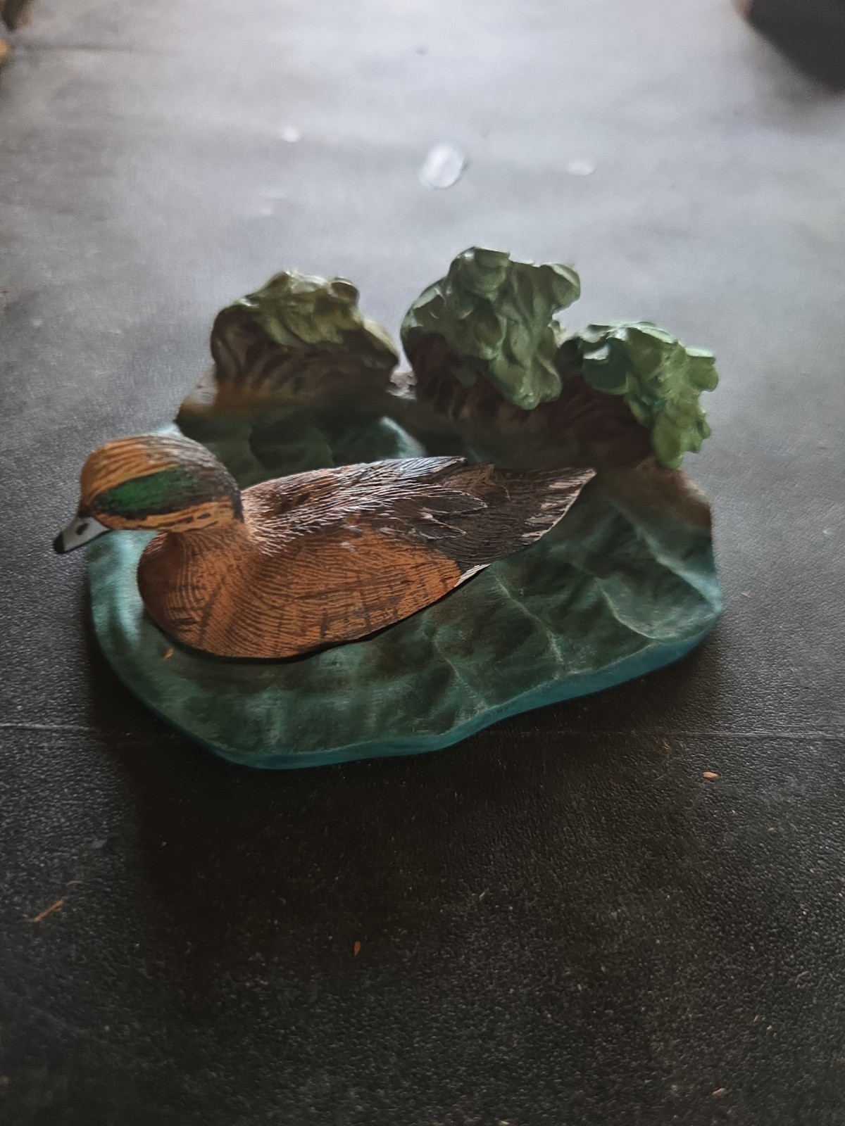 Vintage AVON American Widgeon Ceramic Duck Sculture