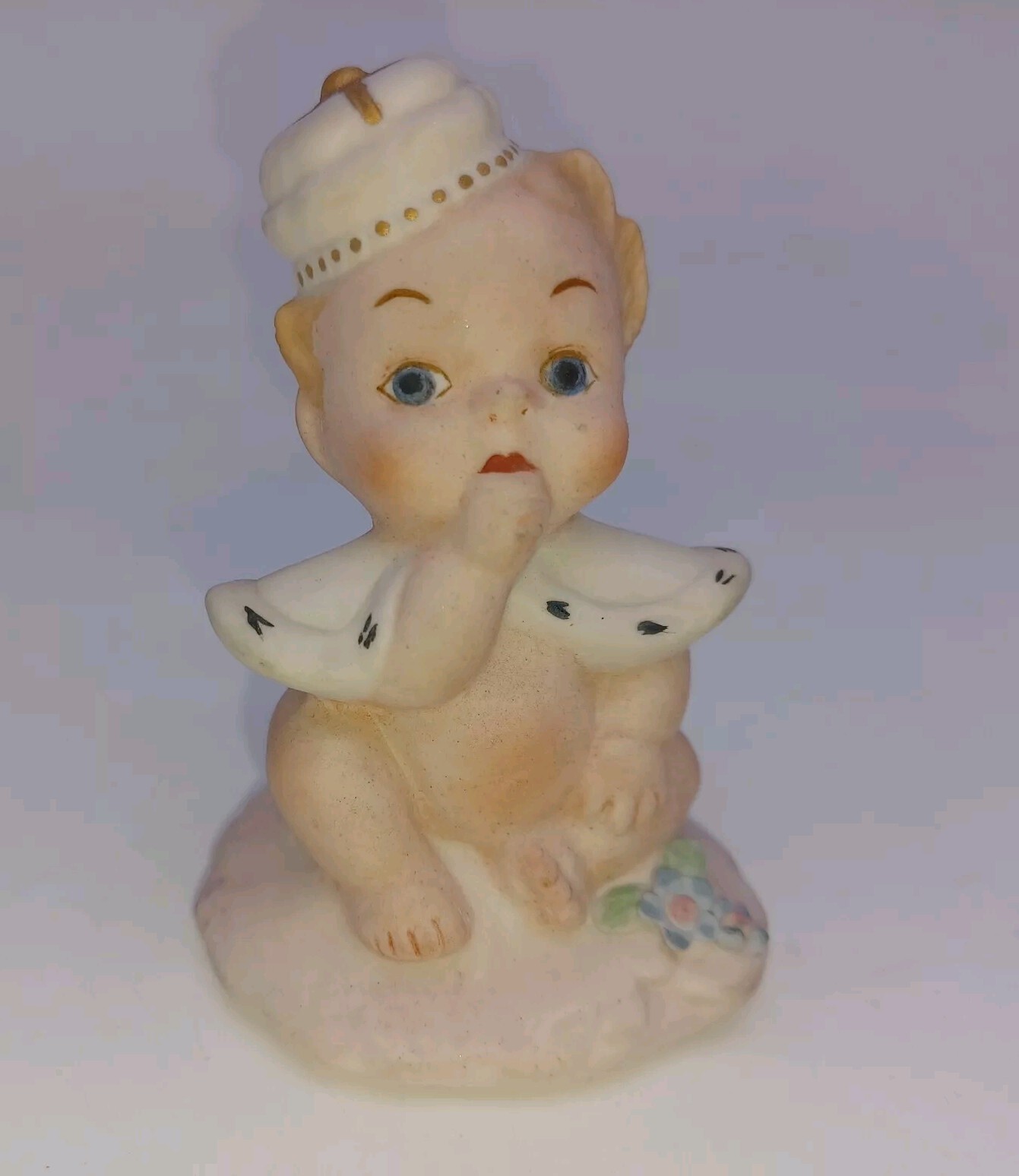 Vintage Samson Imports Baby Boy King Figurine 1950s