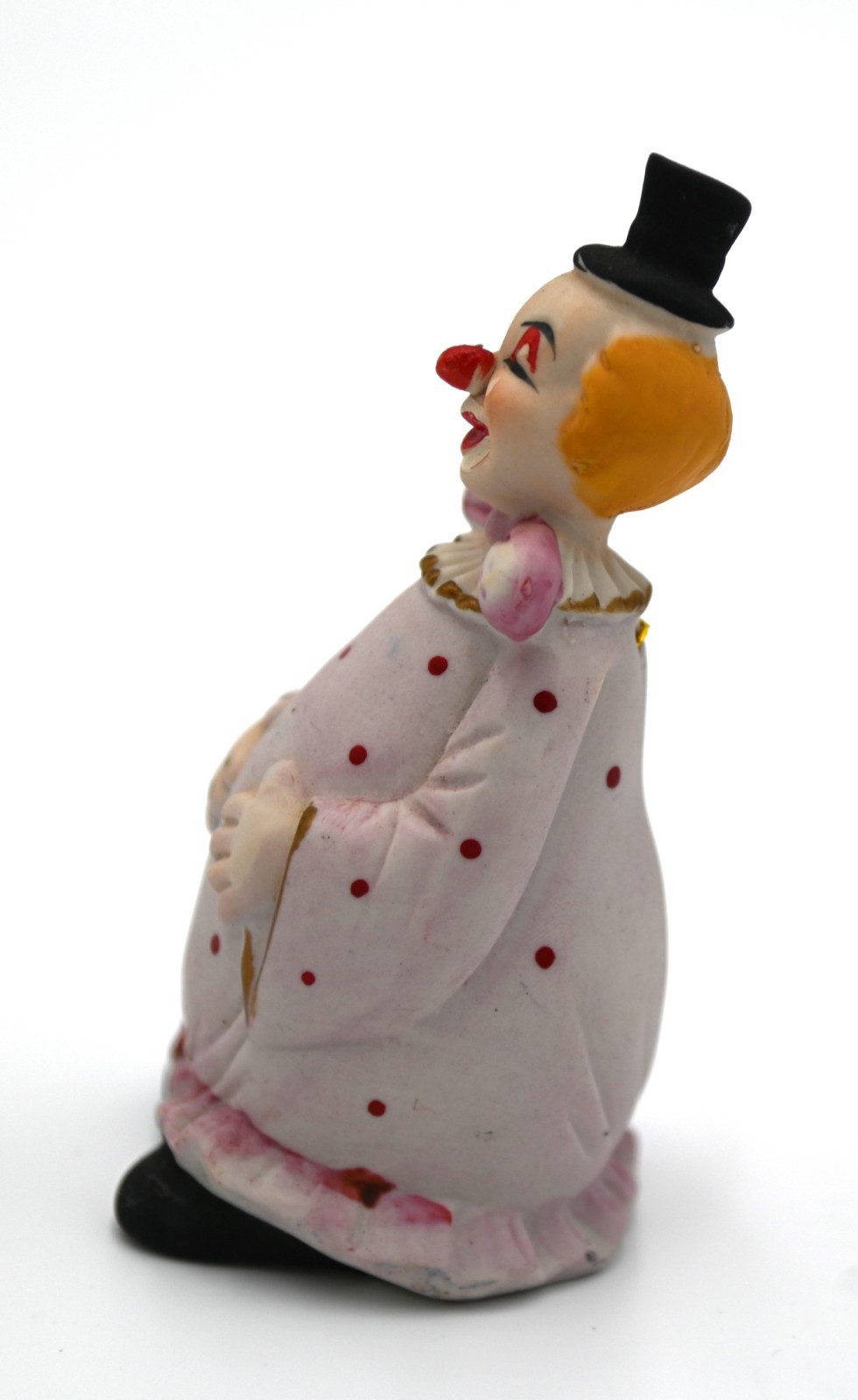 Vintage Clown w Small Top Hat Collectible Bell