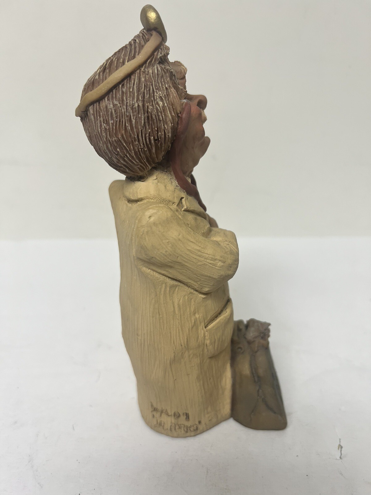 Frumps The Doctor Painless Dentistry Figurine Dr. Waters Signed Dayles 1991 Vtg