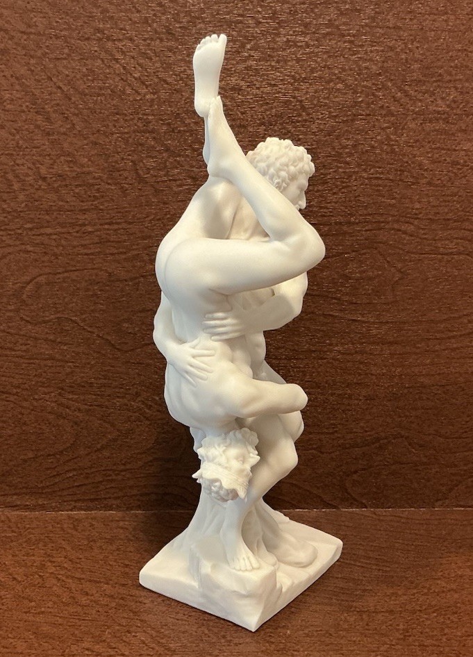 VERONESE DESIGN ~ VINTAGE MALE SCULPTURE ~ 12 1/4” ~ 3 LBS. ~ CA. 2001