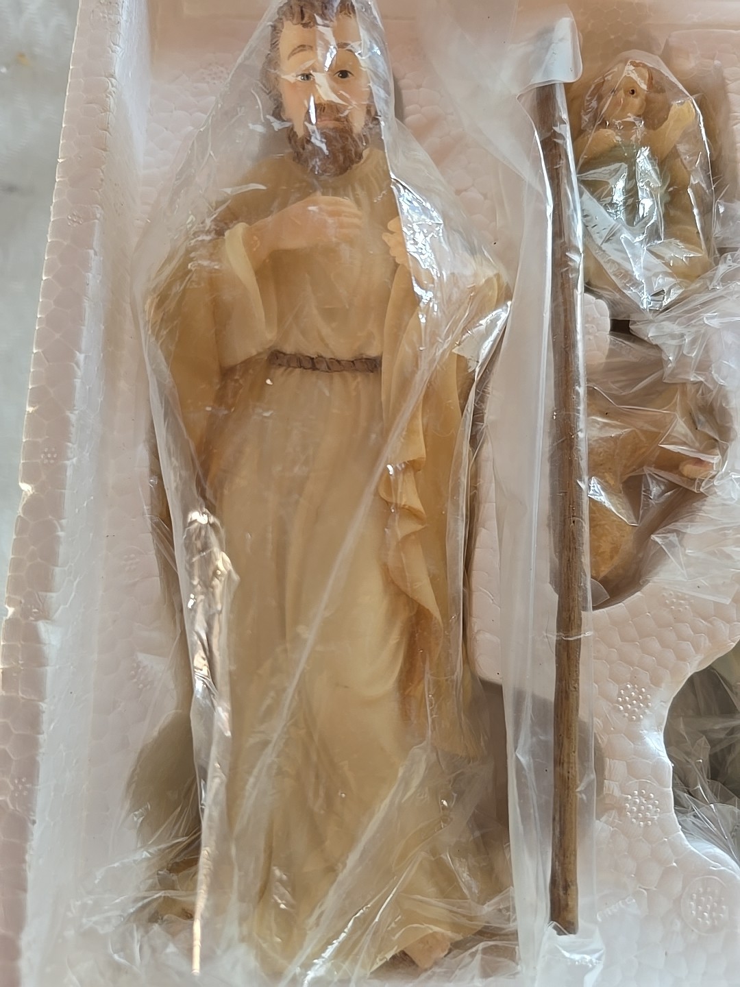 Seraphim Classics by Roman 1995 Nativity 5 Pc 70128 For Unto Us A Child is Born