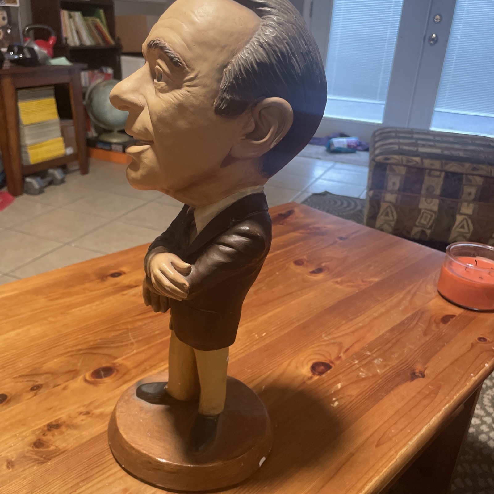 1975 ESCO Jack Benny Chalkware Statue