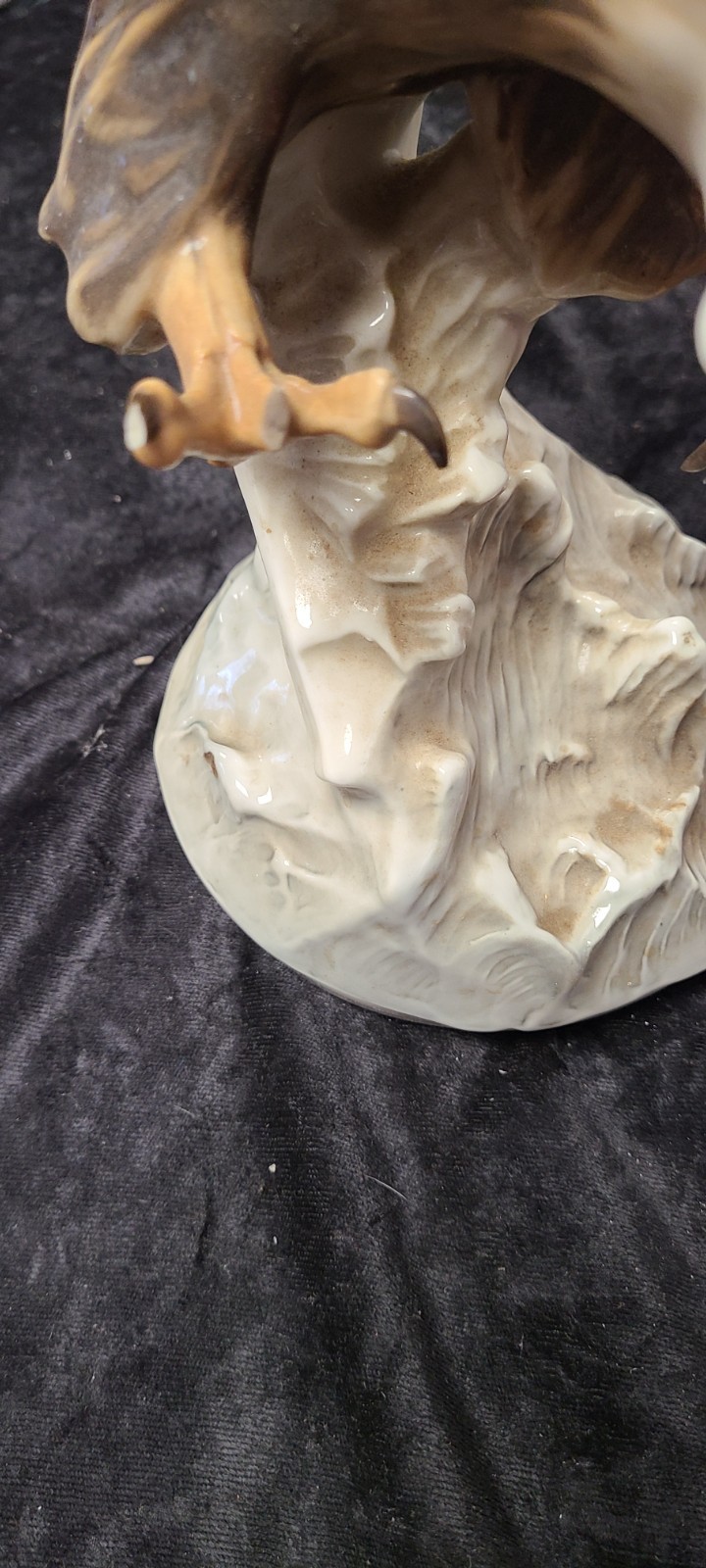 Vintage 17″ Hutschenreuther Selb Porcelain Eagle in Flight Karl Tutter