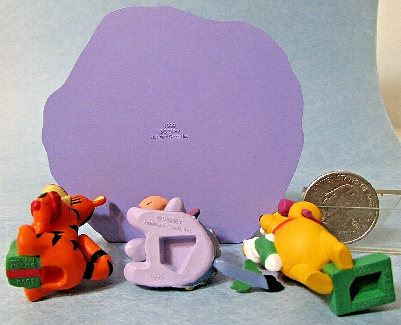 Hallmark Merry Miniature 1999 Complete Set WINNIE the POOH Tigger Piglet Eeyore