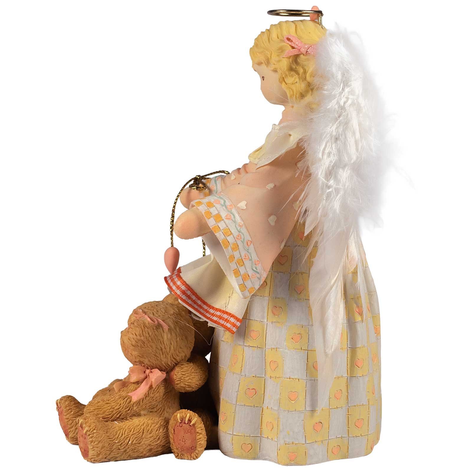 Cherished Teddies Love Hope Peace Joy Angel with Bears Figurine 0000976 2004 New