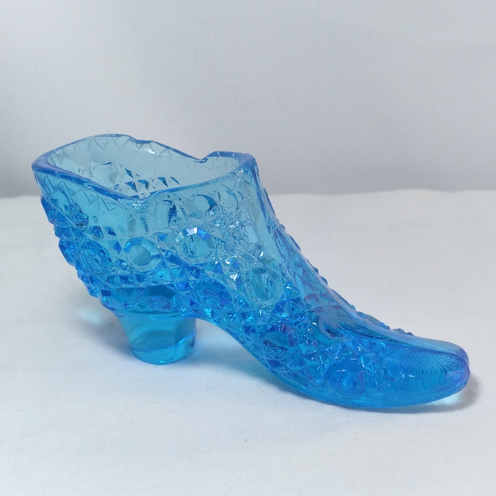 Blue Glass Slipper High-Cut – Shoes of Glass Collection
