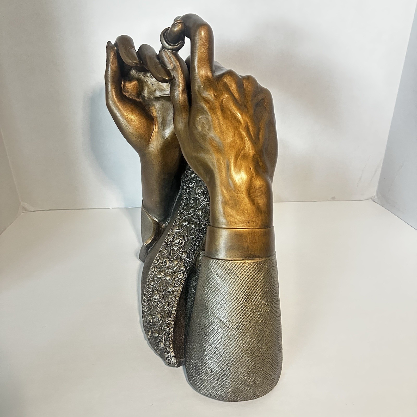 Wedding Engagement Sculpture Austin Production Statue Ring Alexsander Danel 12in