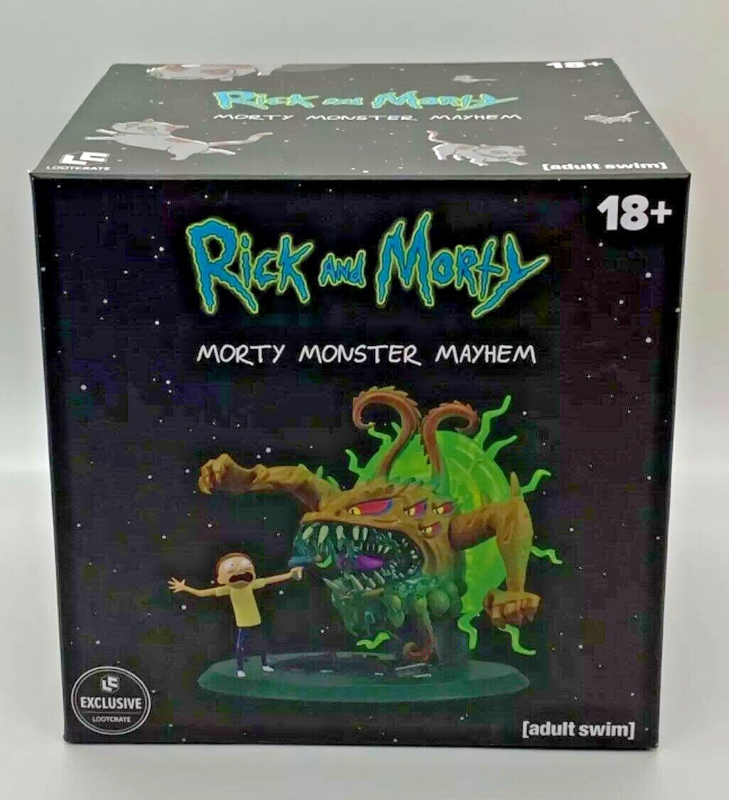 Rick and Morty Monster Mayhem adult swim Exclusive Lootcrate