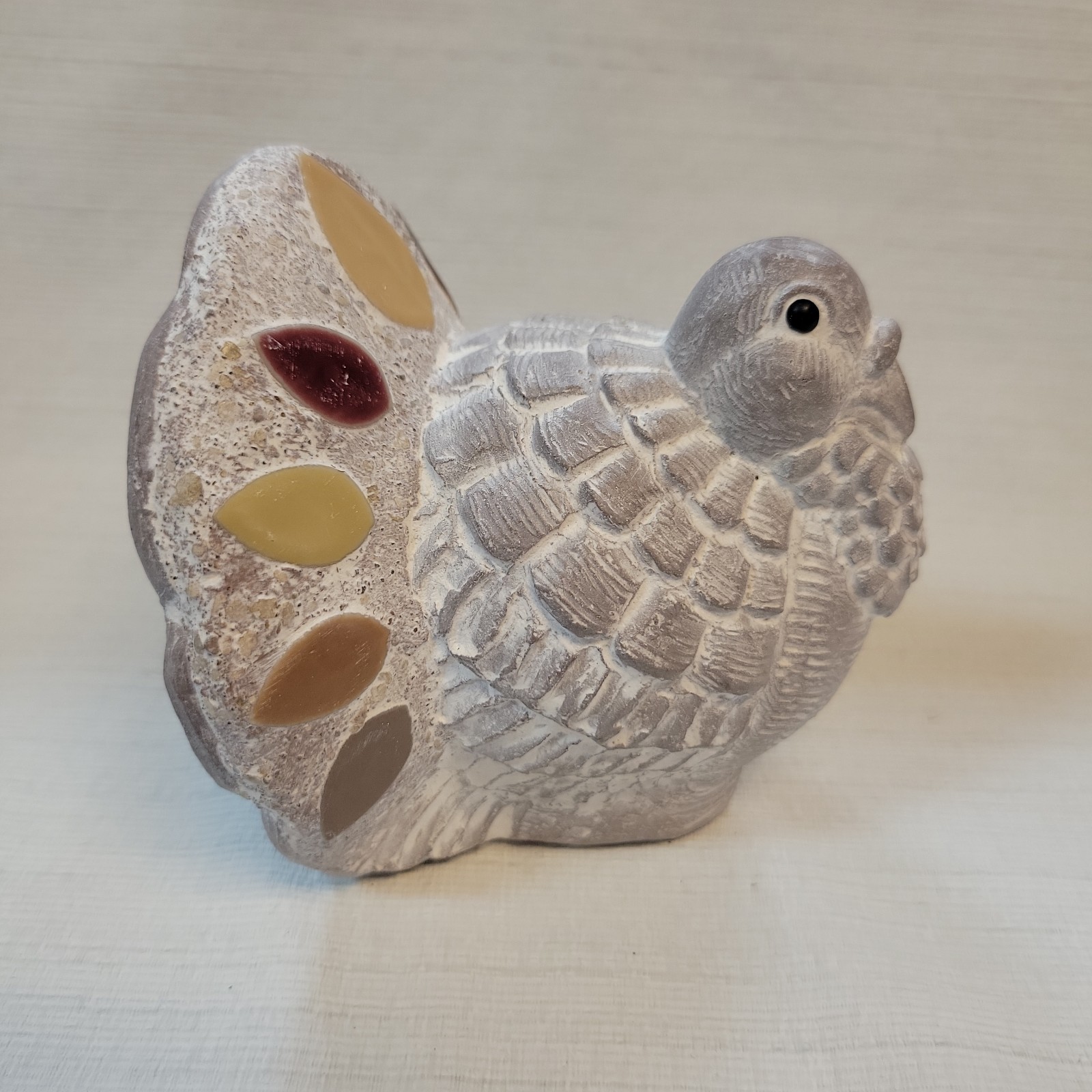 Isabel Bloom Turkey Concrete Figurine 2011 Signed LE Thanksgiving Harvest
