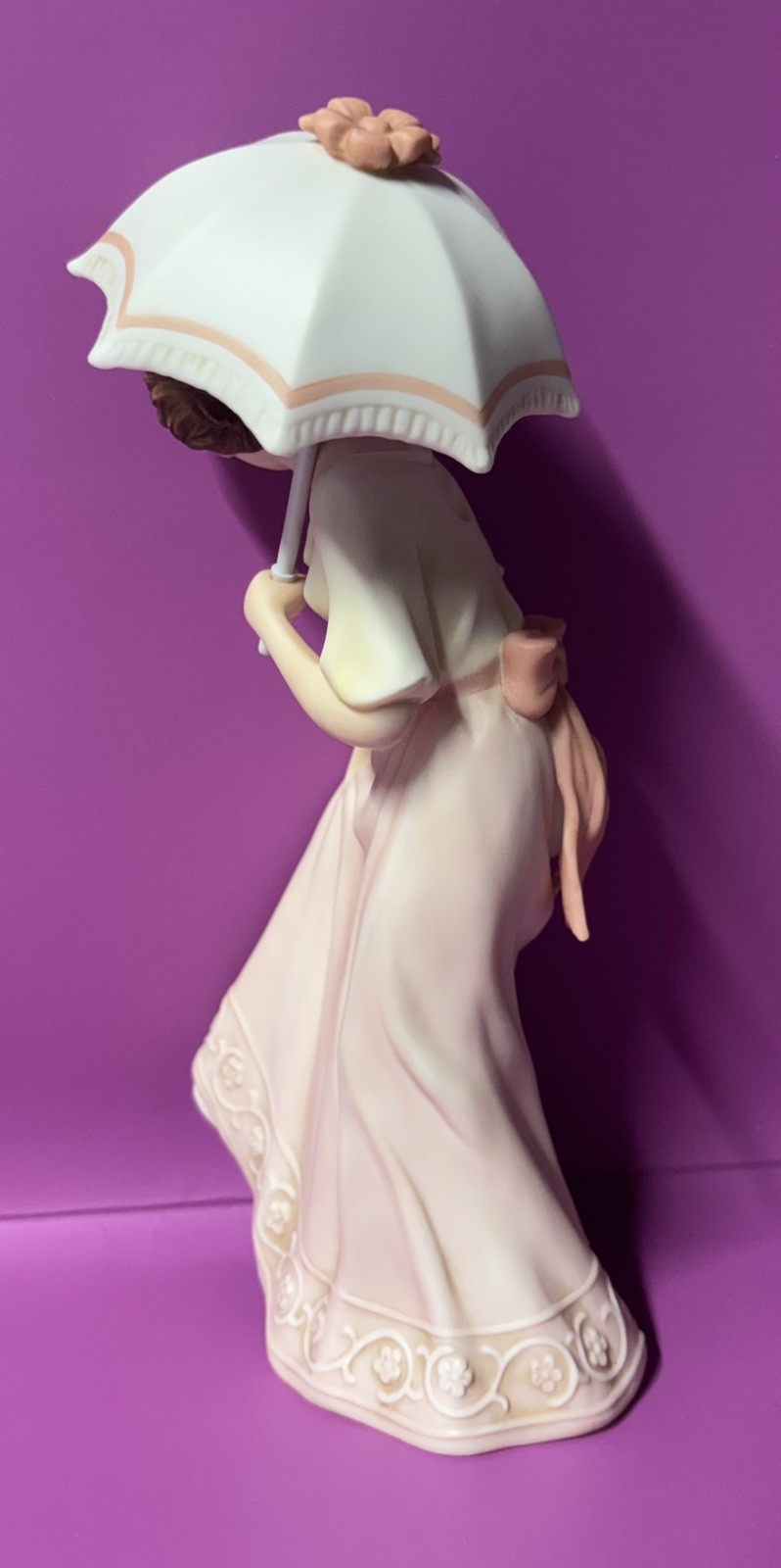 3 Vtg Home Interiors porcelain statues Pearl & Camille. Vtg HOMCO Lady Caroline
