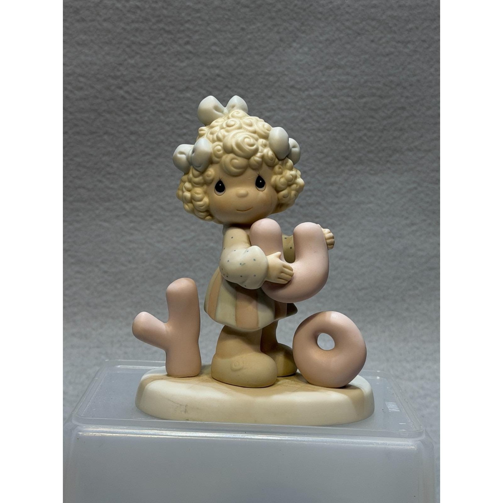 Precious Moments I’ll Never Stop Loving You 1989 Samuel Butcher Design Figurine