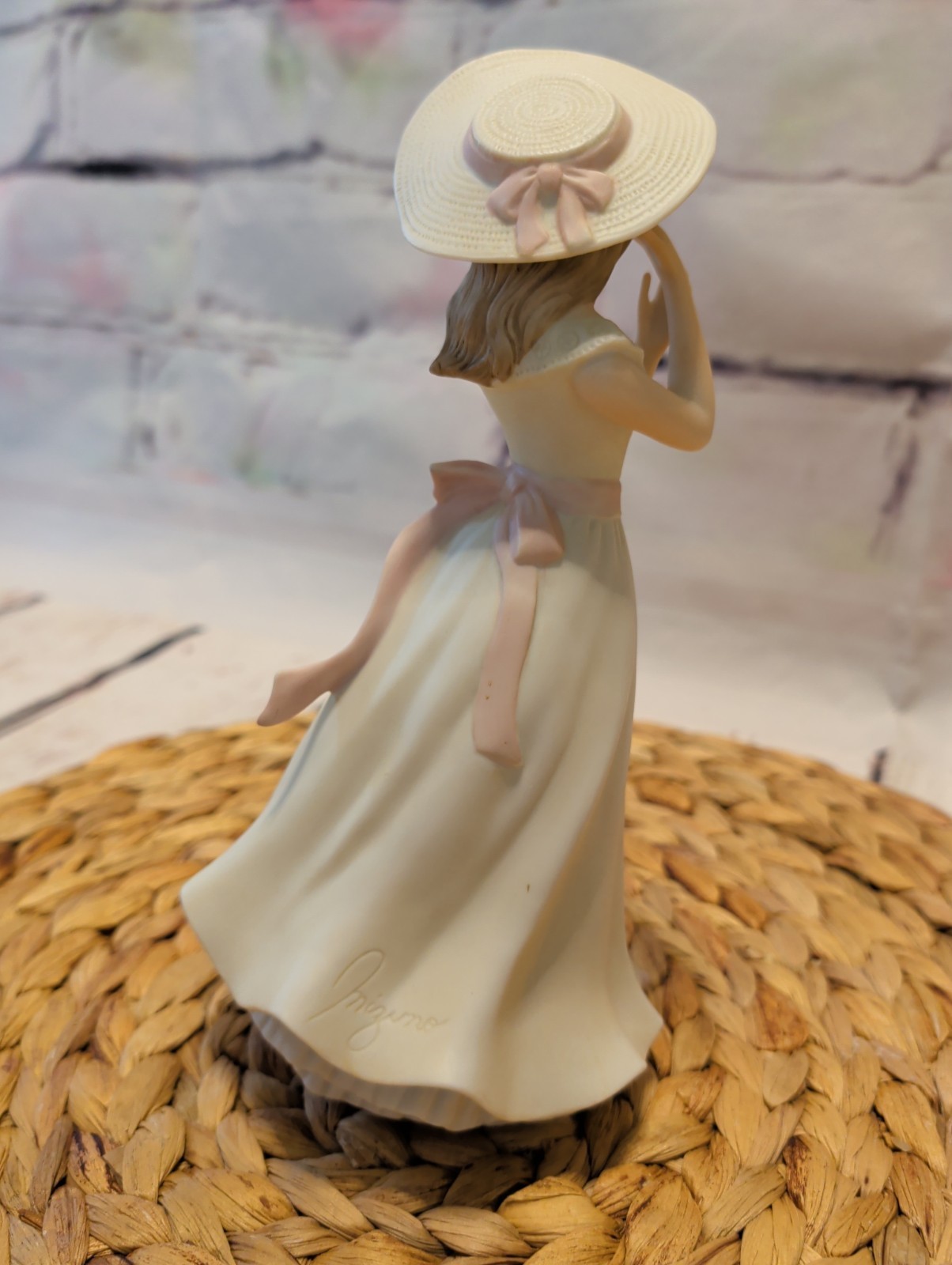 Vintage Collectible Home Interior Masterpiece Porcelain Melanie Figurine