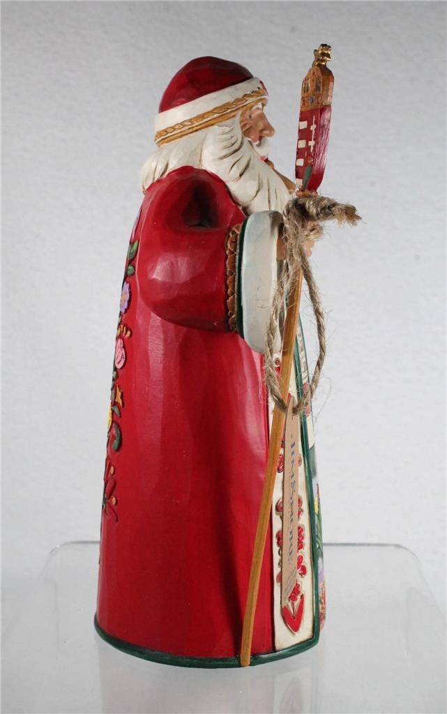Jim Shore Heartwood Creek – MIKULAS – 2026 Figurine Hungarian Santa -6019099 NIB