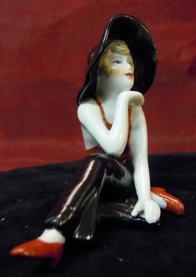 Sexy Pin-up Swimmer Figure Hat Art Deco-German Style Art Nouveau Style