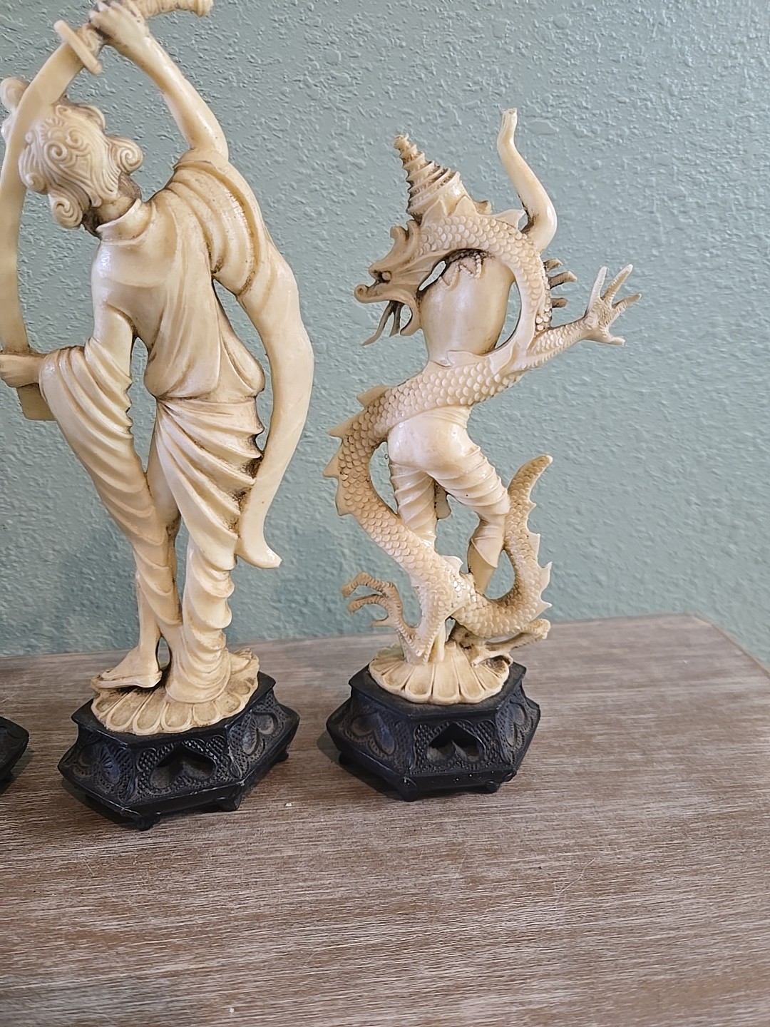 3 Roman Fontanini Depose Italy Sculpture Figurines Vintage 10 In Resin/Celluloid