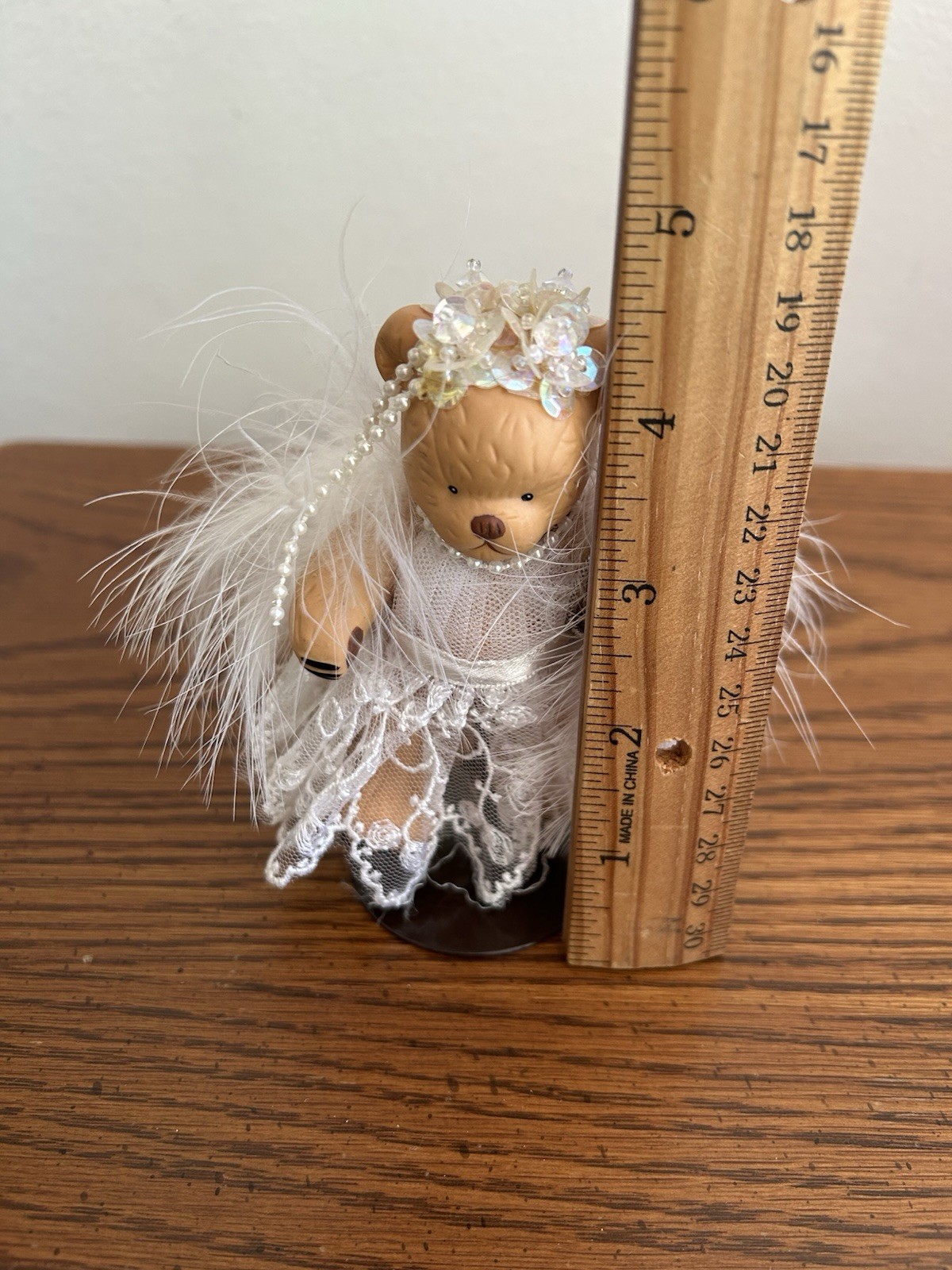 O’Bear Family Porcelain Angel/Fairy “Brianna” Teddy Bear Figure Anco Collectors