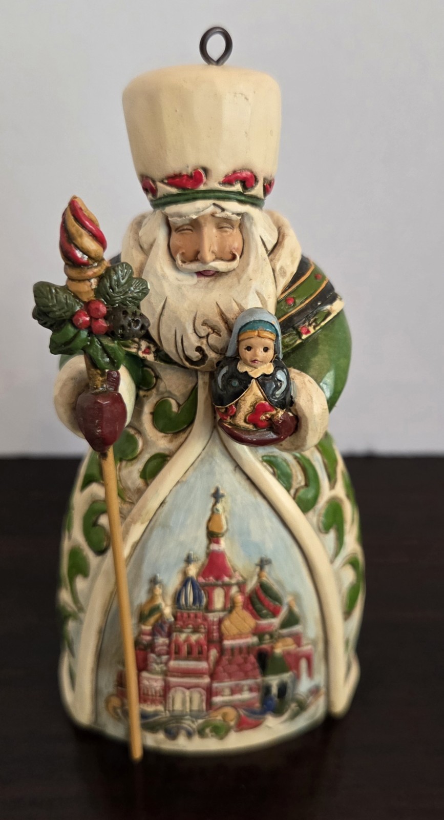 Jim Shore “Grandfather Frost” Russian Santa Christmas Ornament V4022942 2011