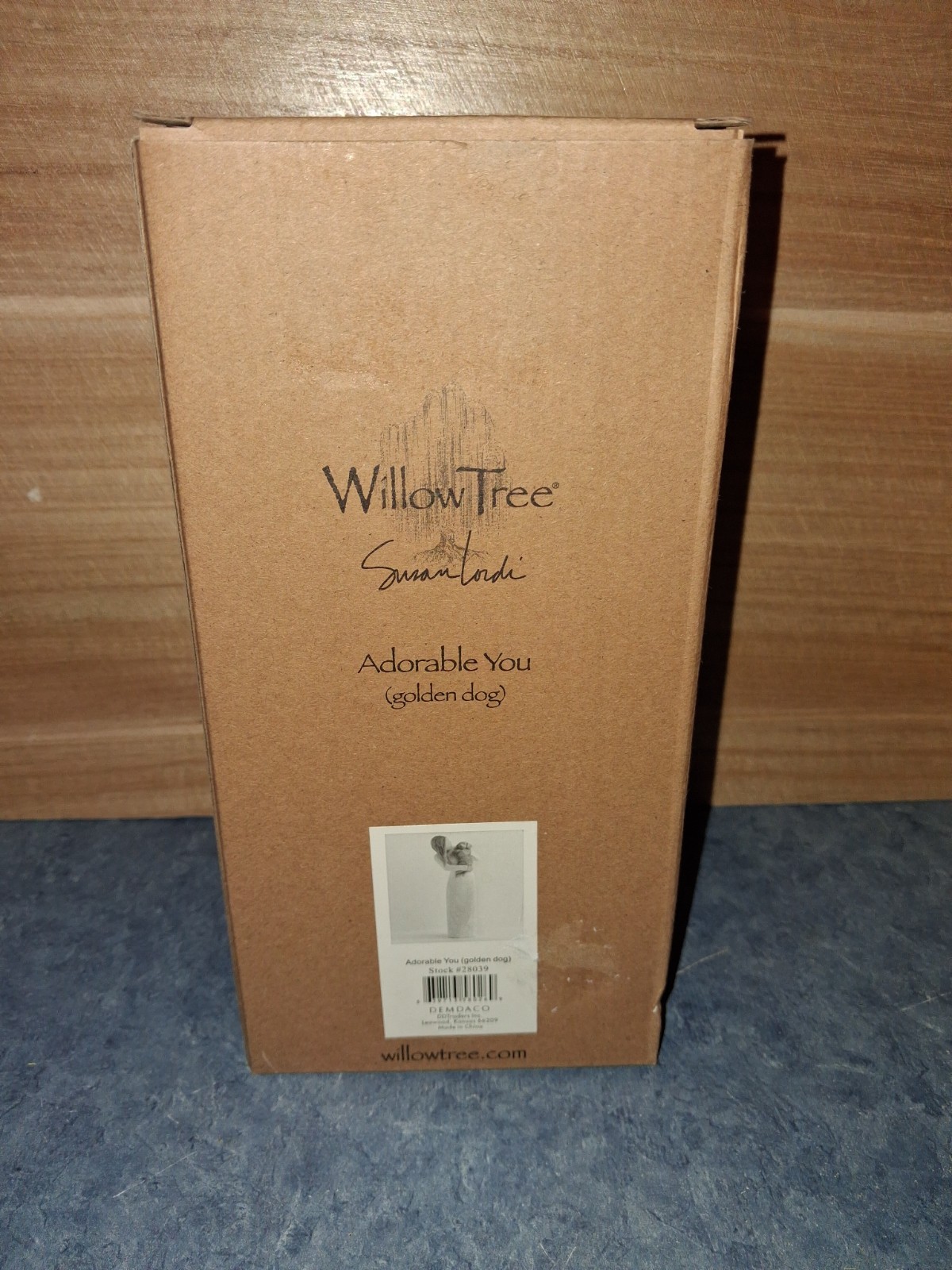 Willow Tree Adorable You (Golden Dog) Sculpted Hand-Painted Figurine #28039-New!
