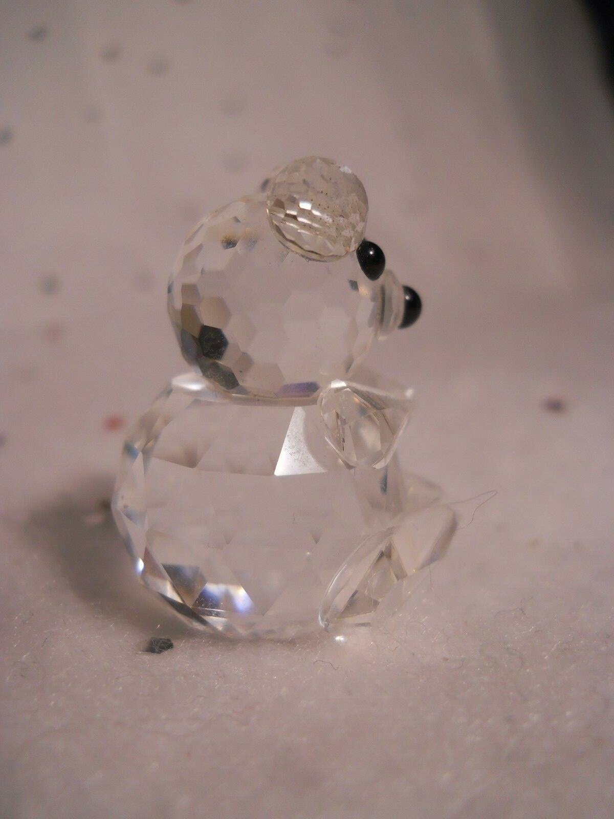Swarovski® signed SC crystal 1.25″ Mini Bear Figurine Max Schreck 7670 NR 32