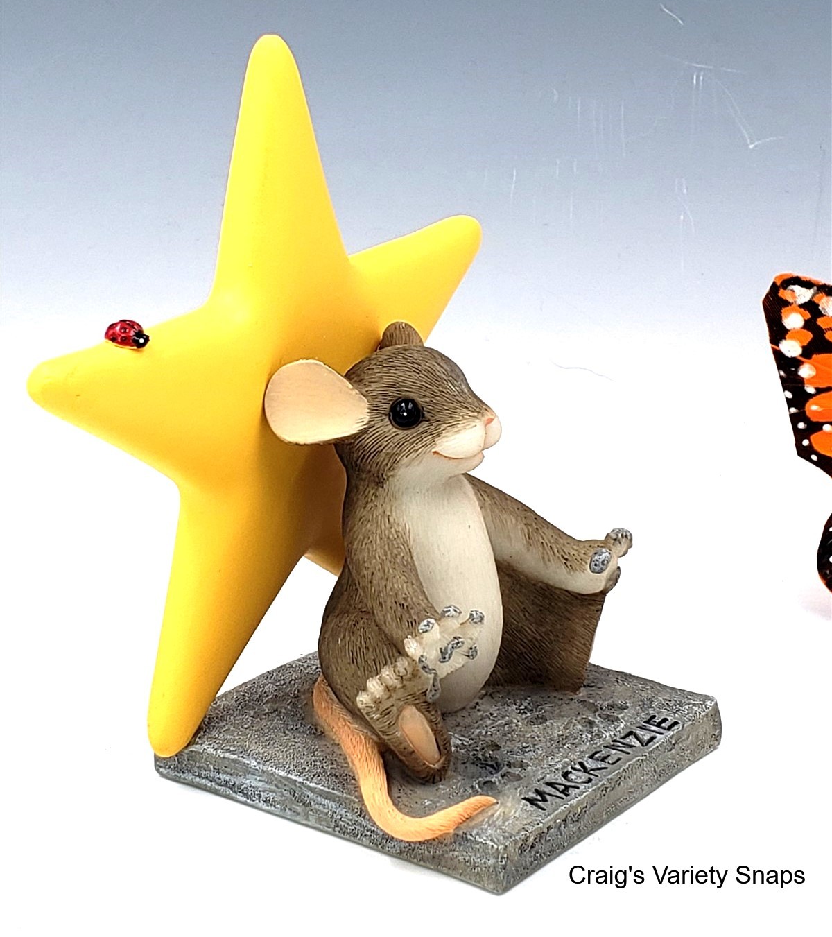 CHARMING TAILS A Star In The Making Figurine, LIMITED EDITION Boxed Fitz & Floyd