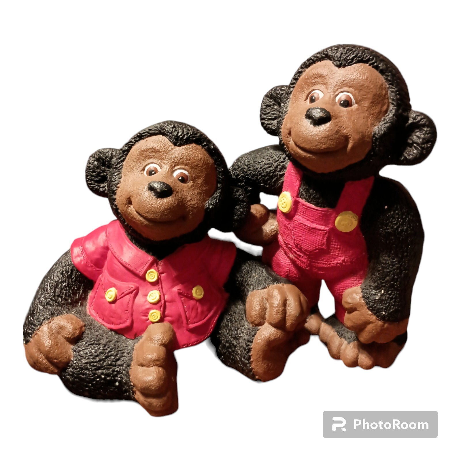 ceramic monkey statues Baby Room Banana Curious George 11″ Standing Bab Gorilla