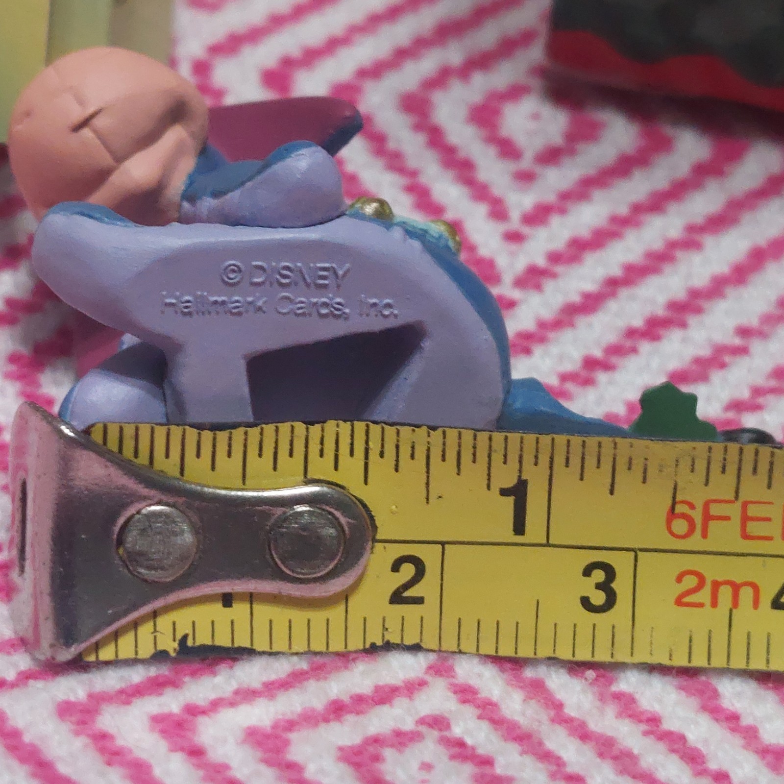 1999 Hallmark Merry Miniatures Eeyore ornament titled “Christmas at Pooh’s House