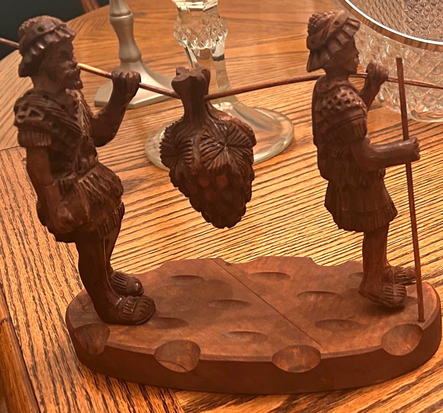 This piece is in excellent condition made in Israel in 1976, stands 8 inches