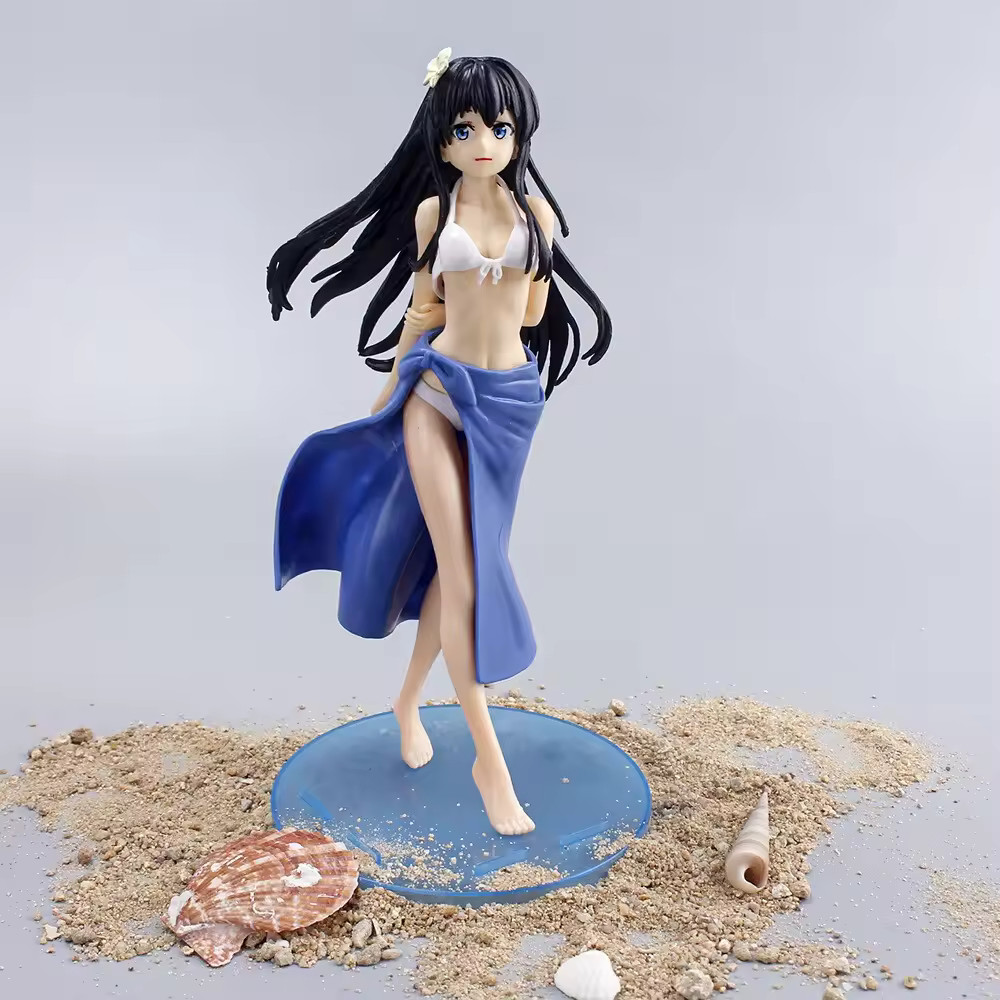 Yukino Figure 20CM Anime PVC Summer Outfit Collectible Doll Model Toy