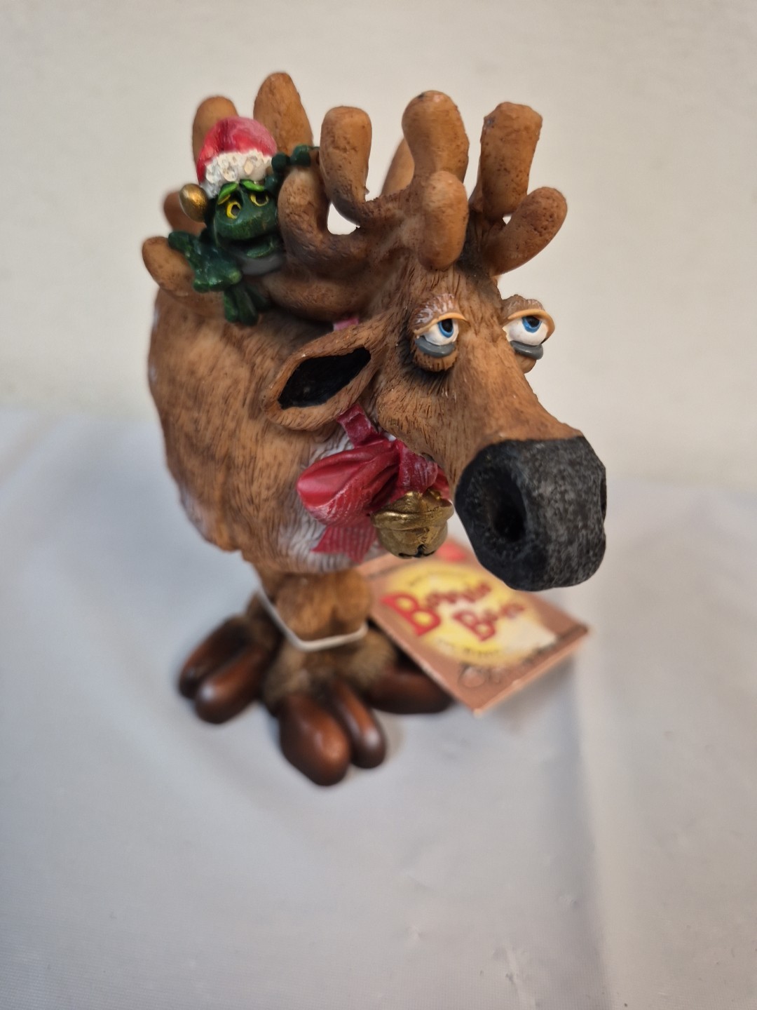 Douglas Resin Bobble Bods “Randolph the Reindeer” Figurine By Doug Harris 5.25”