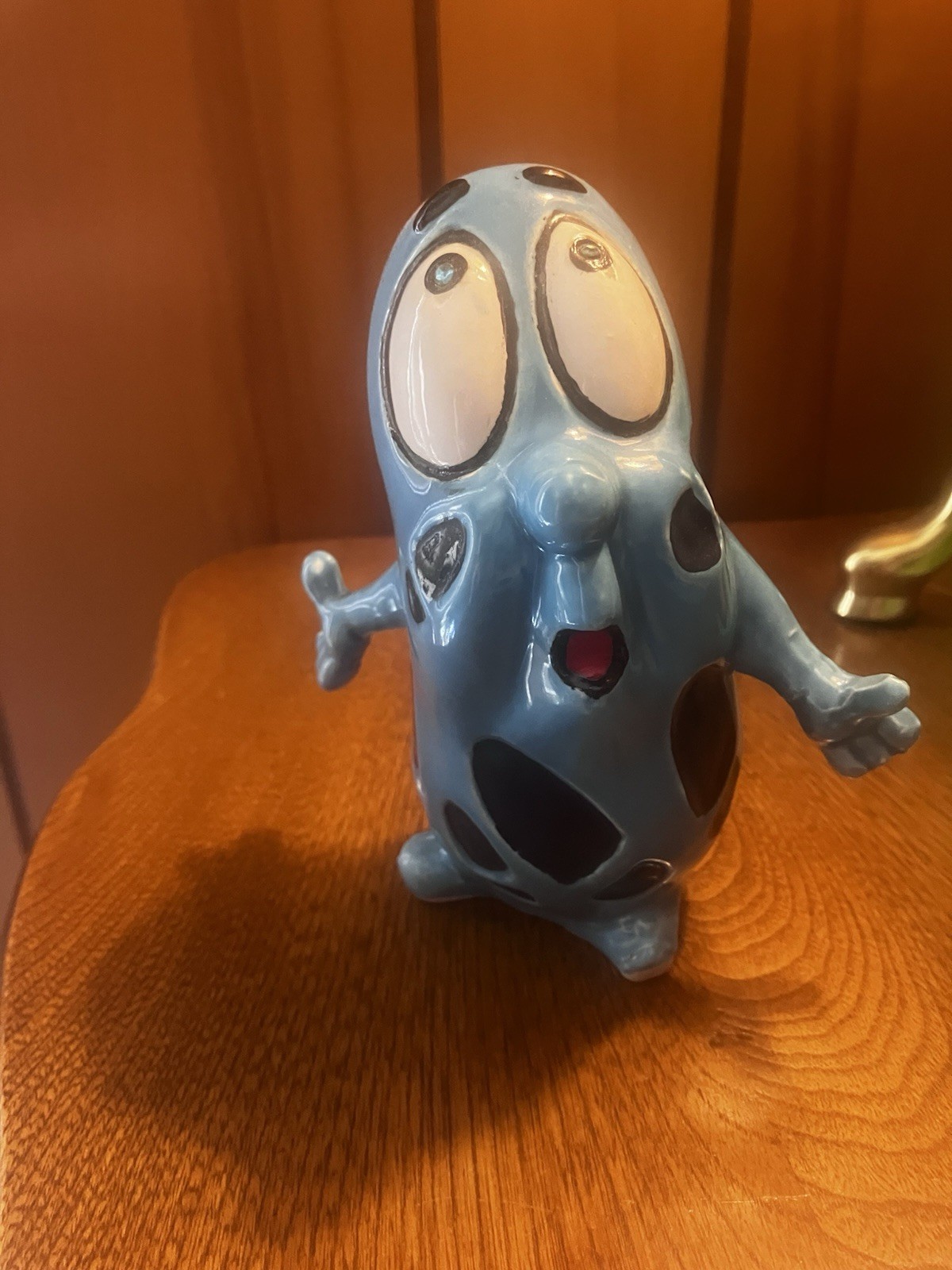 kreiss psycho ceramics Blue Figure. 1960’s Very Nice