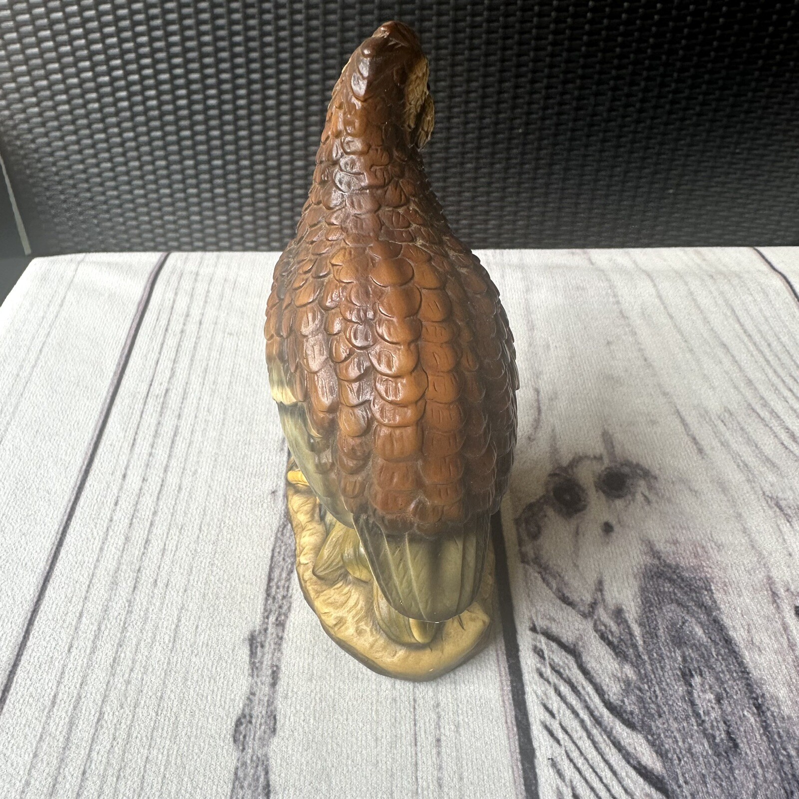 Vintage UCGC Pheasant Figurine 6 1/2″ Outdoor Woodland Decor