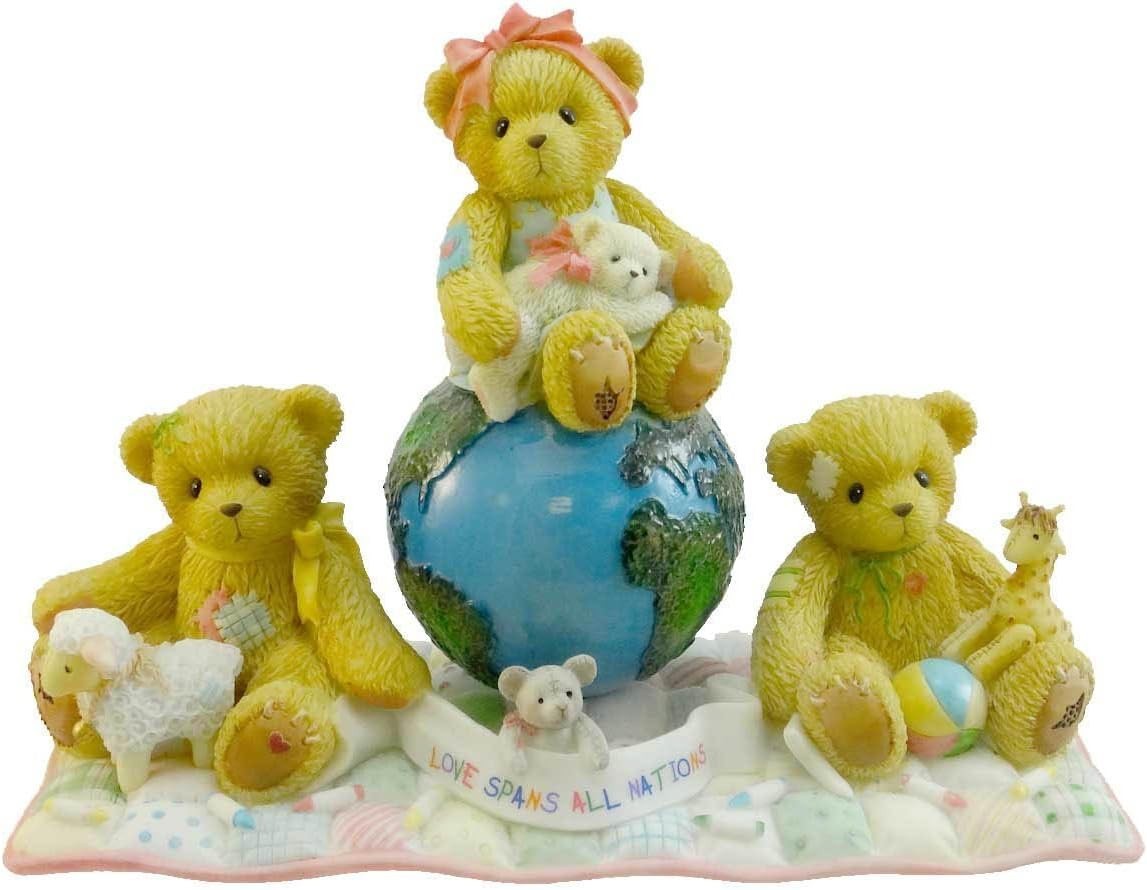 Cherished Teddies Desiree, Karina, And Shawn, Love Spans All Nations, 110009