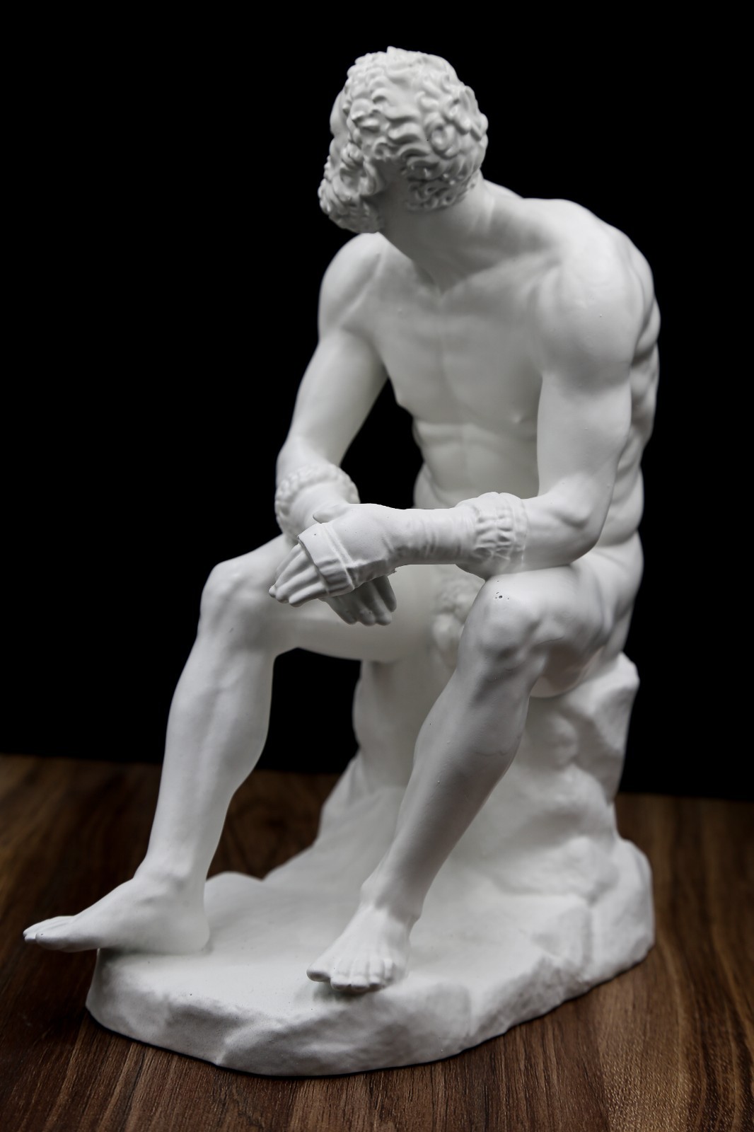 Greek Boxer at Rest Statue | Size Option |