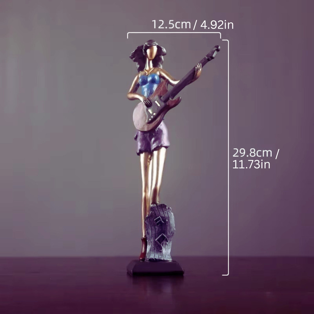 Vintage Musical Instrument Figurines (1 Piece)