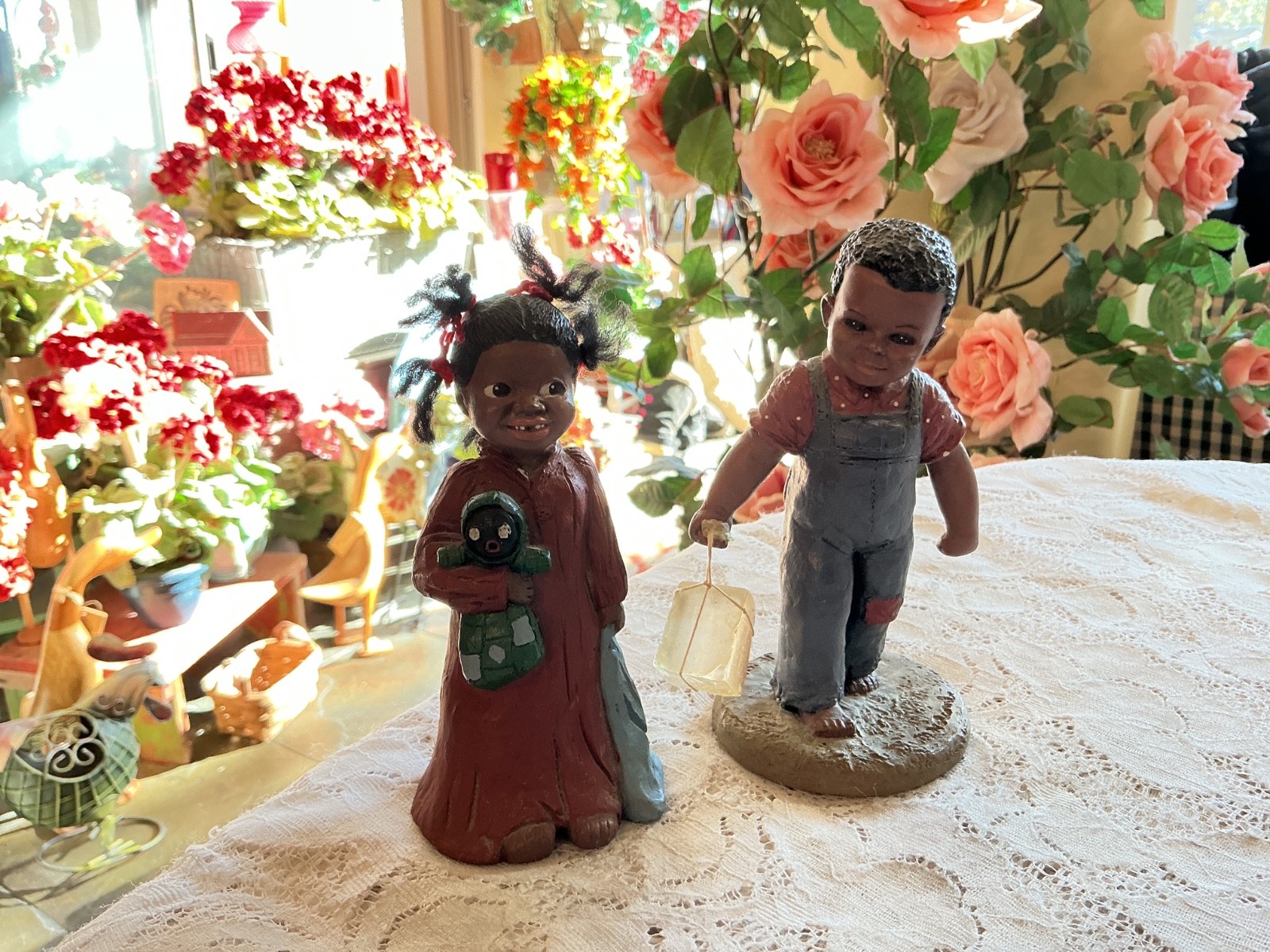 All God’s Children Collectible By Martha Hololcome Prissy & Jessie God Is Love