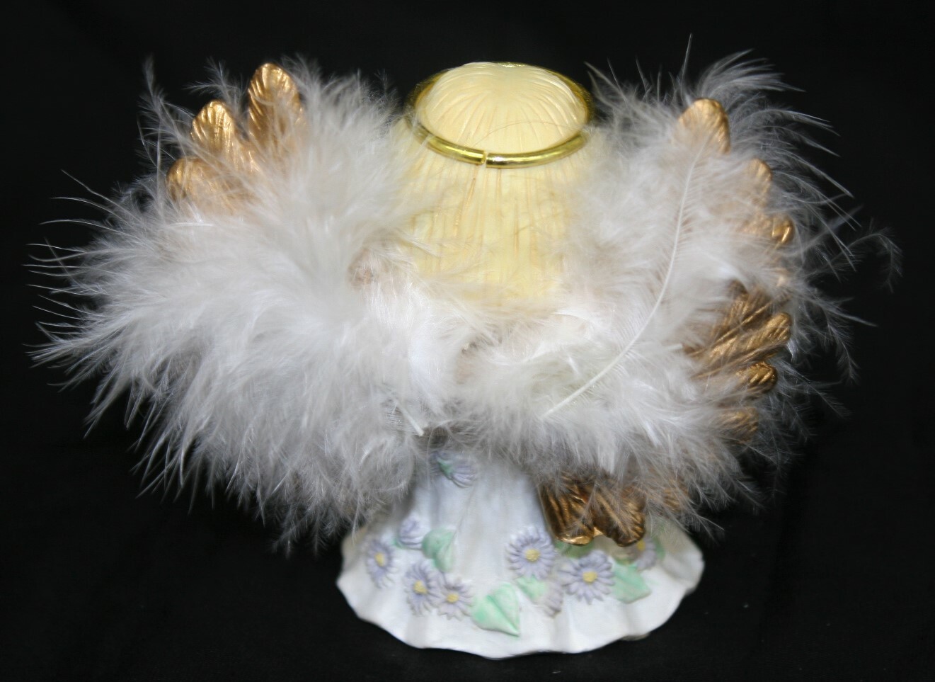 Angelic Wishes ANGEL of the Month Figi Figurine SEPTEMBER Blue Sapphire HEART !