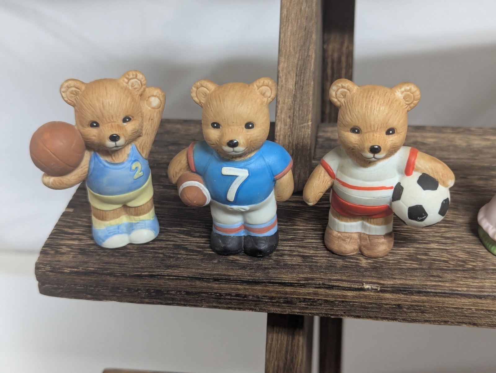 Large Lot 29 HOMCO Teddy Bear Figurines – Various Series & Occupations – Vintage
