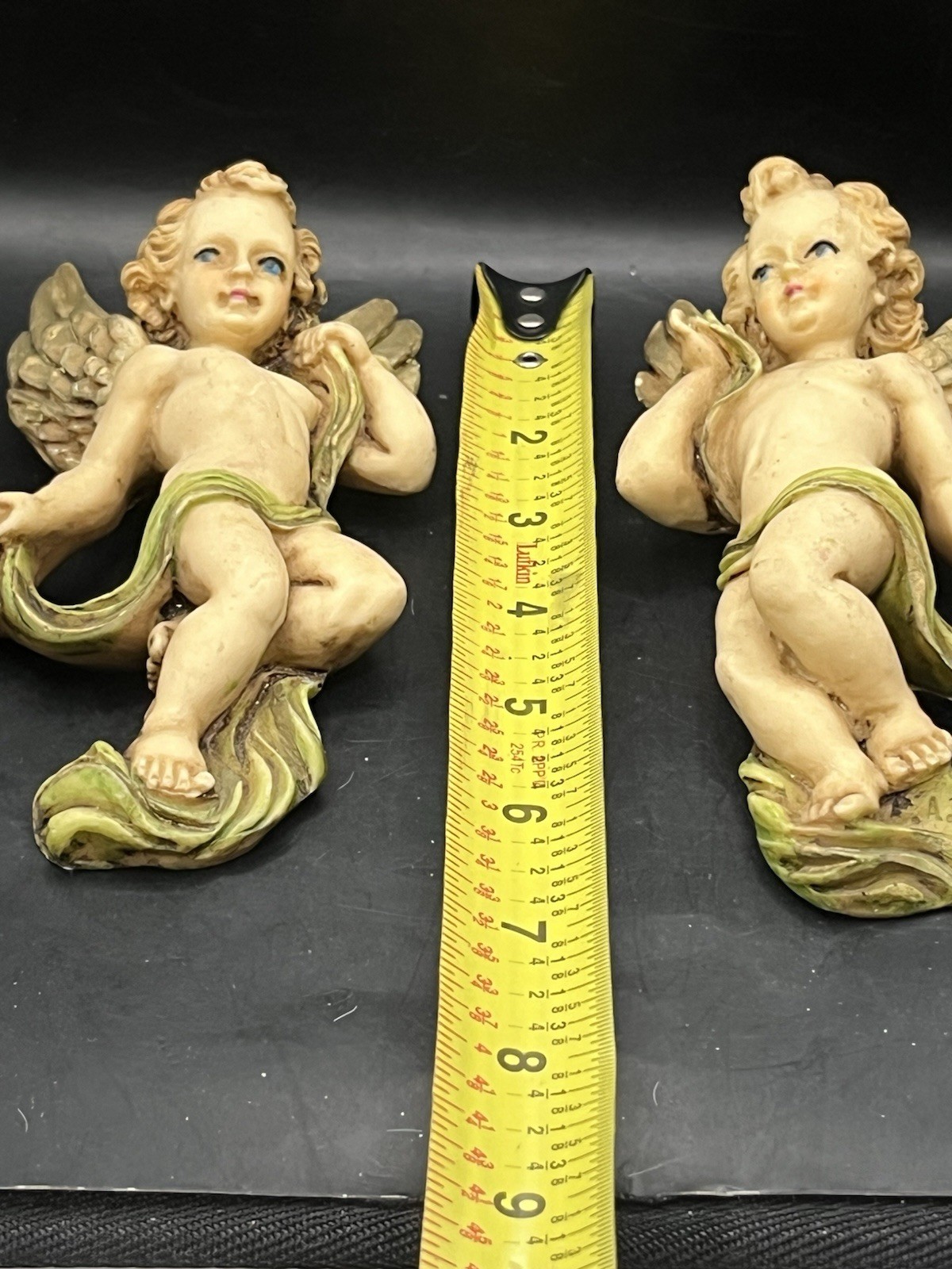 vintage angel figurines (2) Wall Hanging Italy