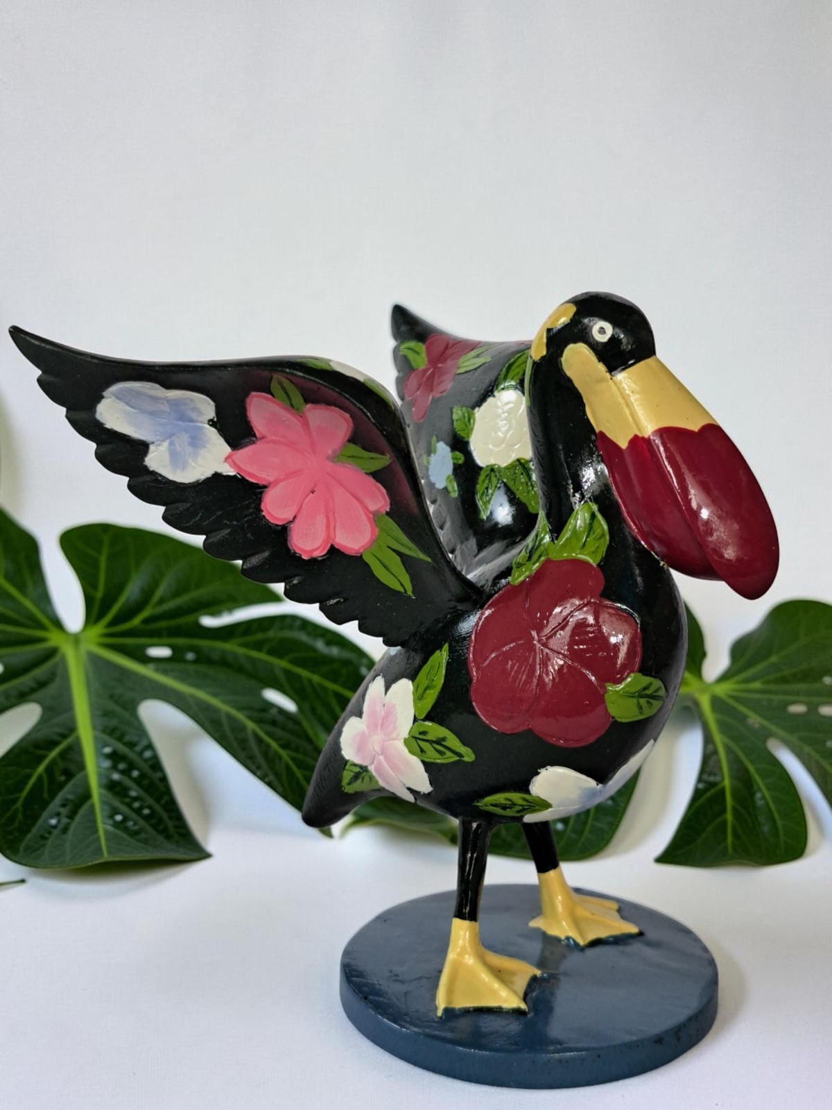 Pelicans in Paradise Pensacola News Journal Azalican Figurine Toni New 5 1/4″