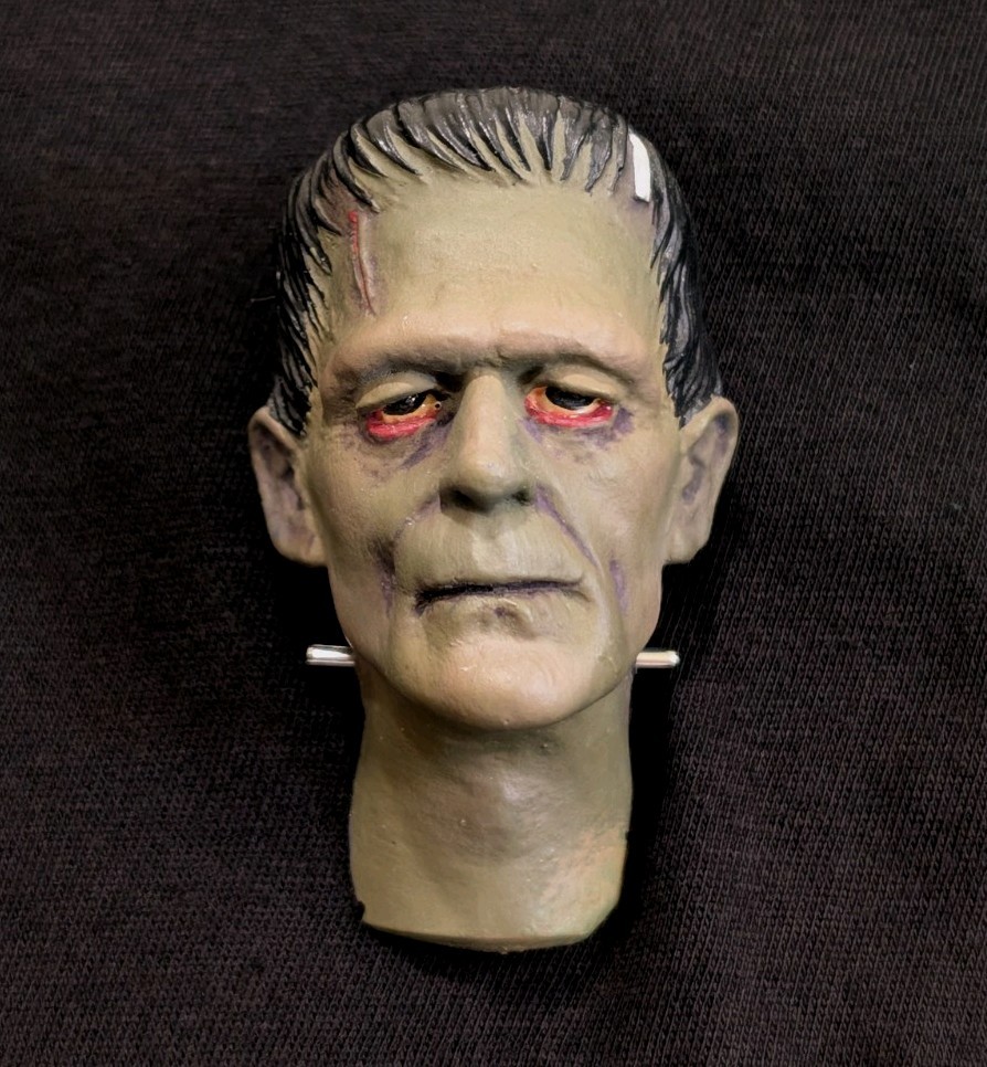 Frankenstein Small Bust Magnet Heads universal monster custom made
