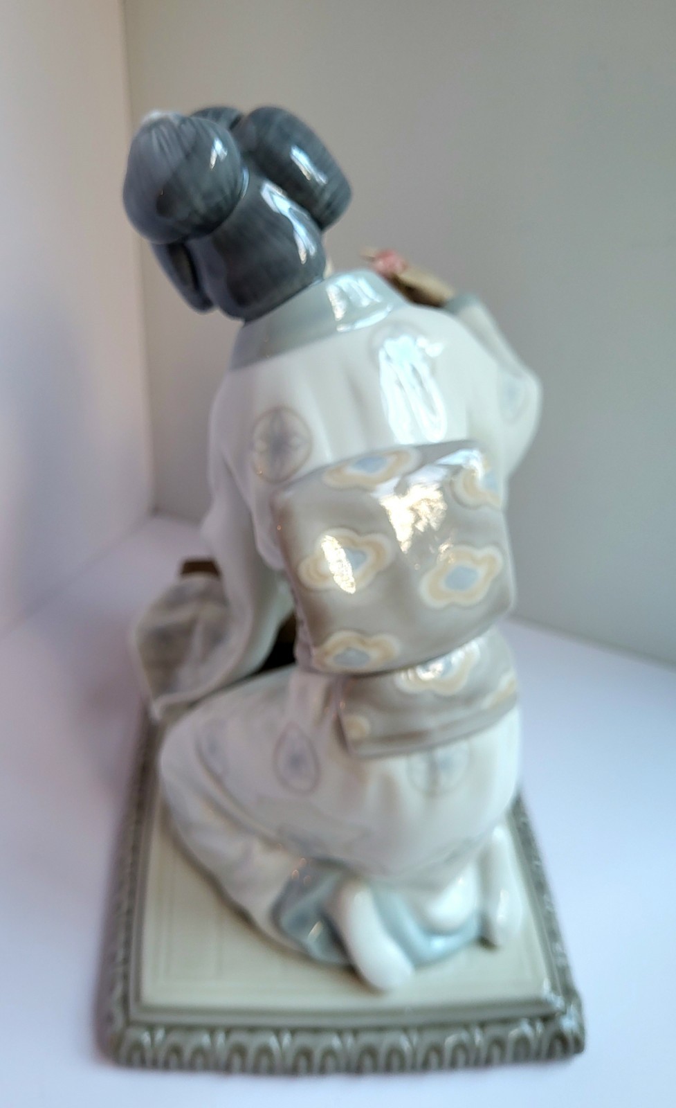 Lladro Japanese Geisha FLOWER ARRANGER #4840 Glossy Finish Great Condition